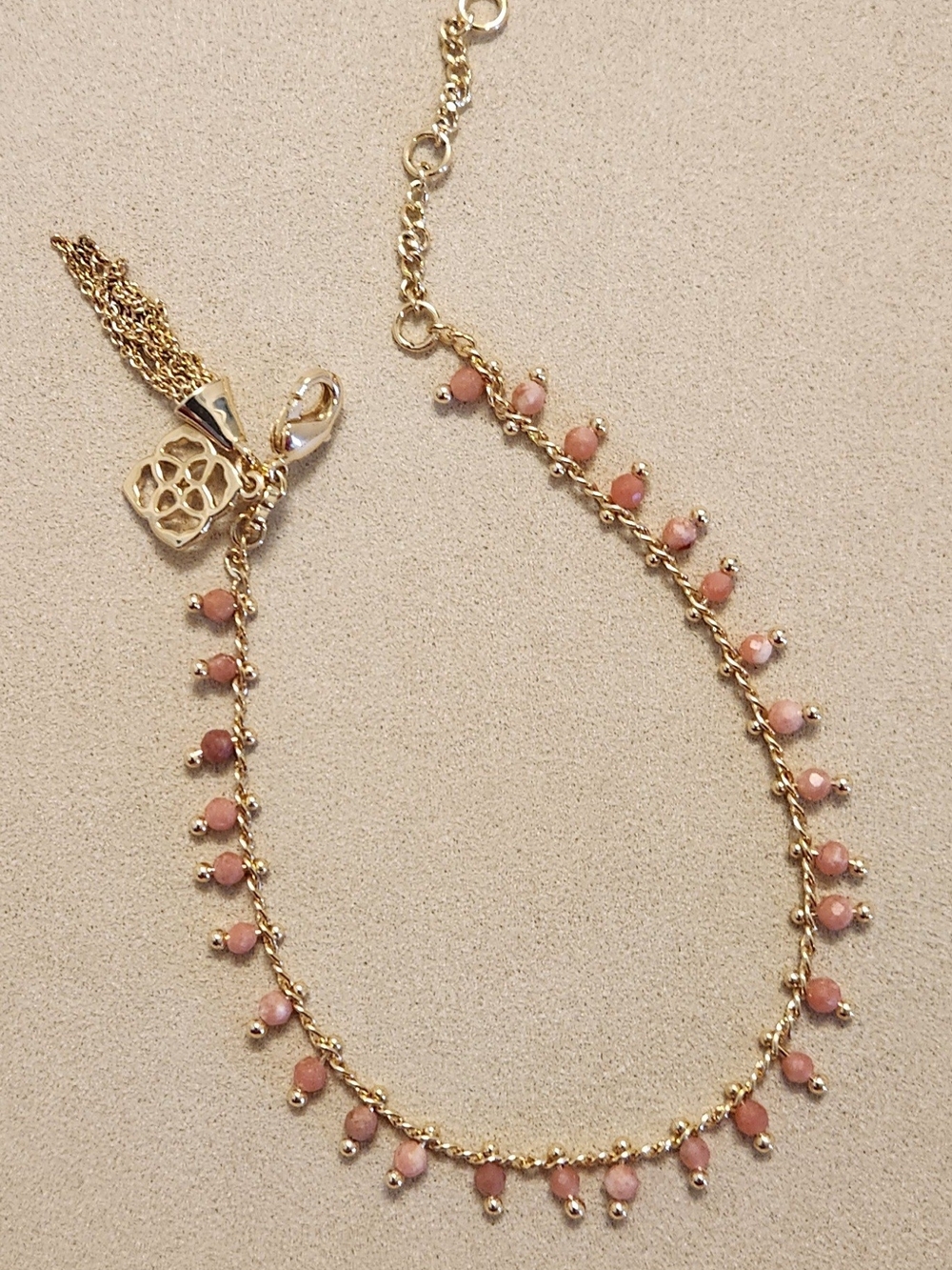 Kendra Scott Marie Beaded Delicate Chain Bracelet
